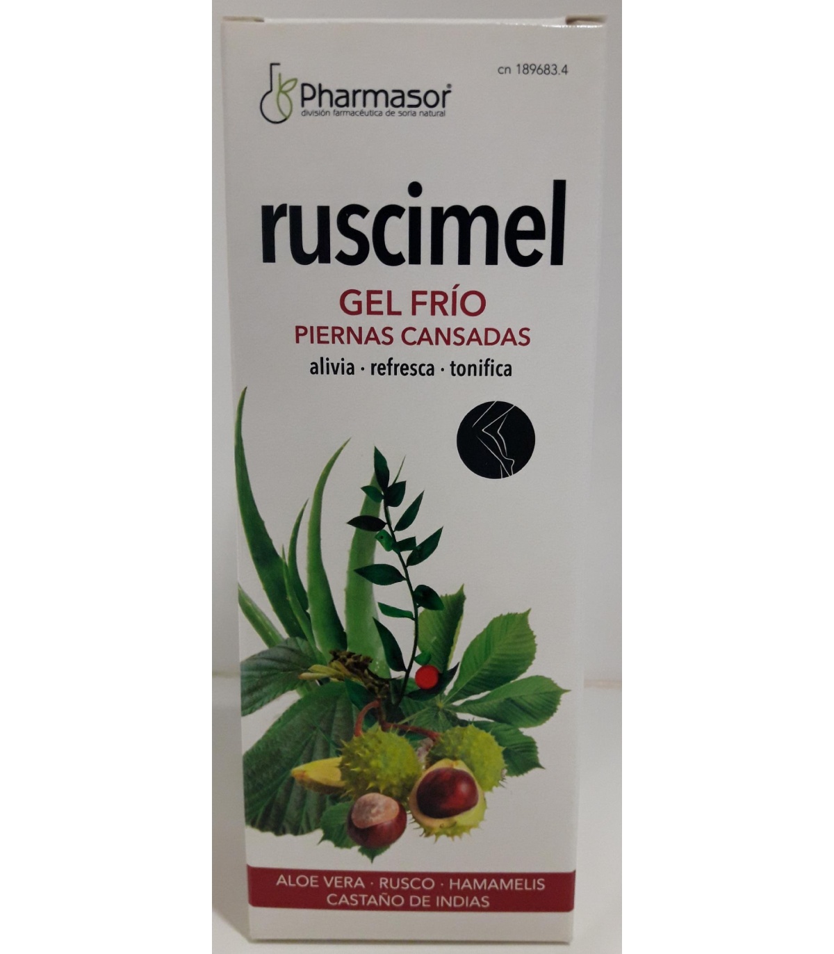 Ruscimel Pharmasor Gel Frío Piernas Cansadas